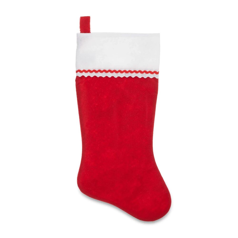 Red Felt Christmas Stocking, by Holiday Time